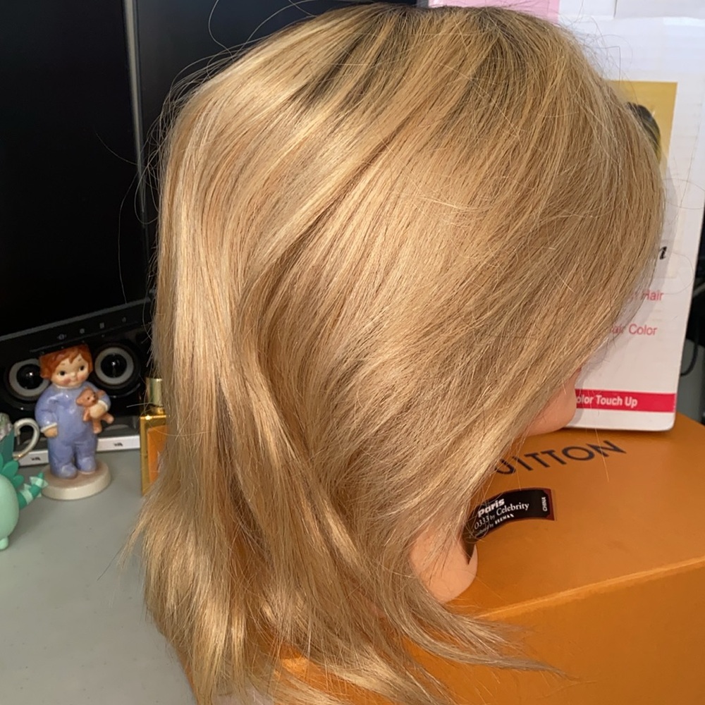 Practice Mannequin Head 100% Human Hair